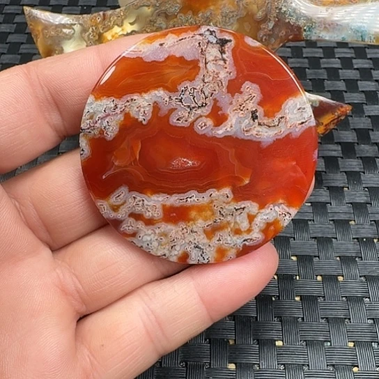 名***萱玛瑙/玉髓未镶嵌颈饰