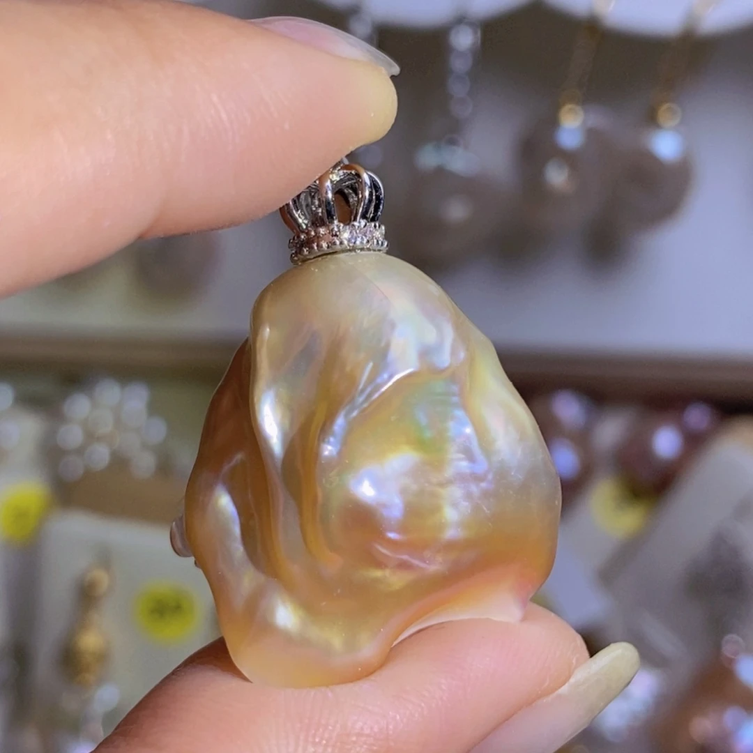 合金天然淡水珍珠淡水珍珠