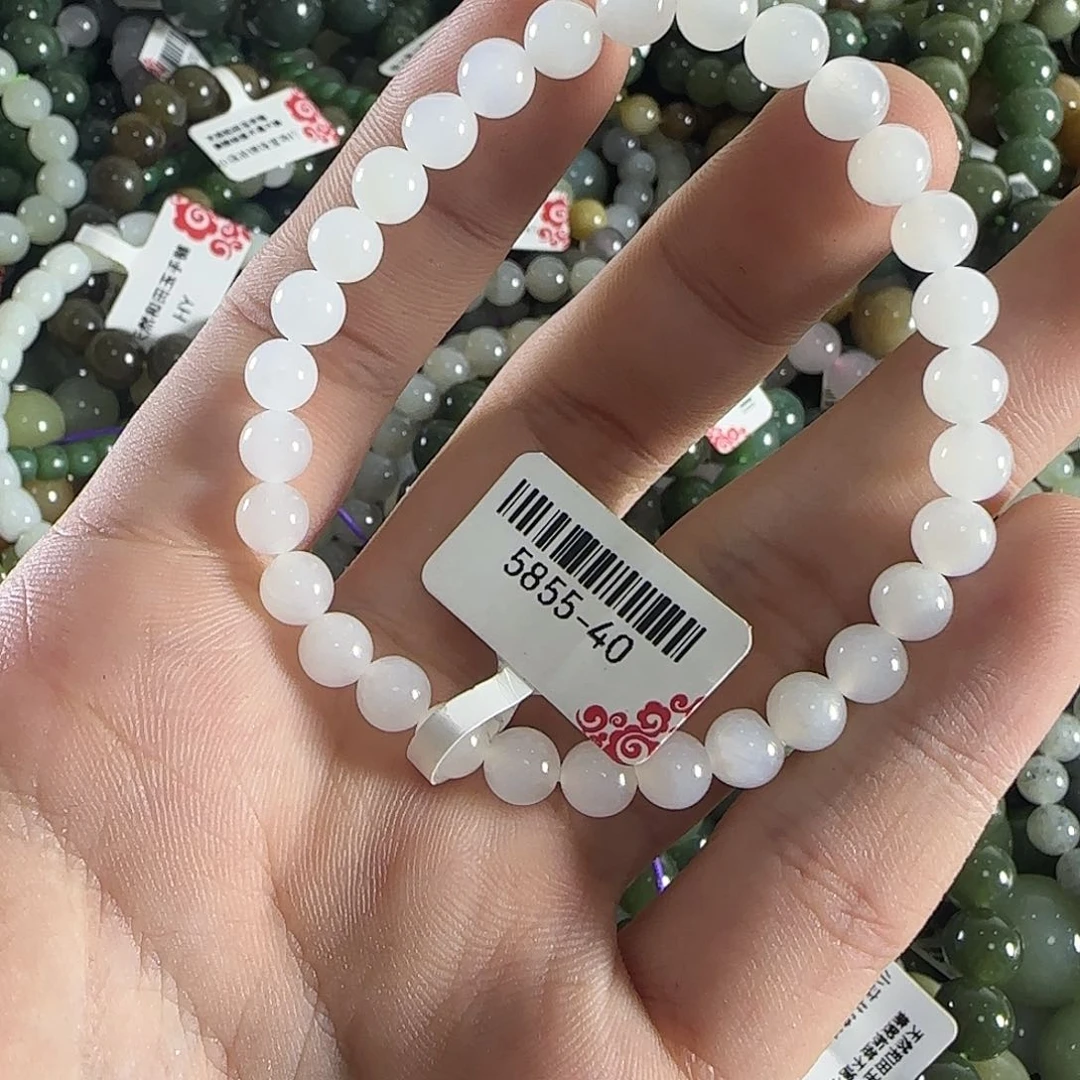 和田玉手链未镶嵌358