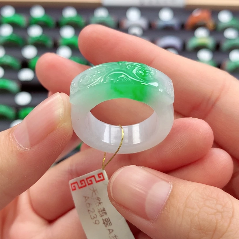 【闪购商品】未镶嵌戒指翡翠17号