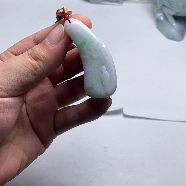 翡翠未镶嵌颈饰悟道6