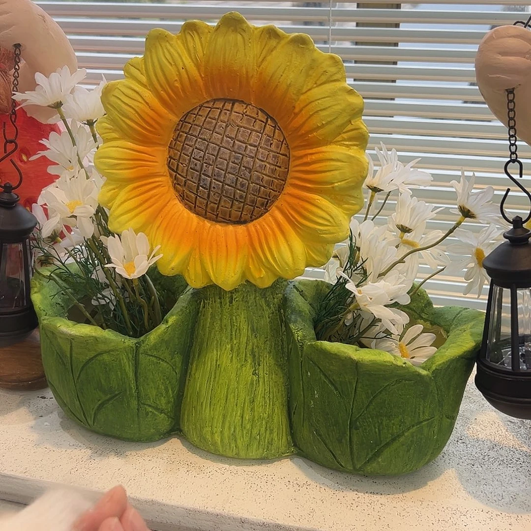 花园摆件红红火火