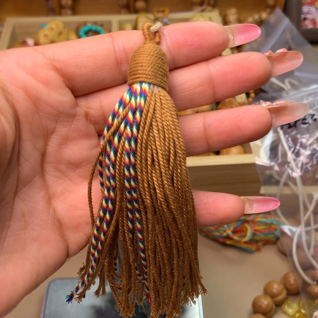 猴头核桃手串美拉德流苏