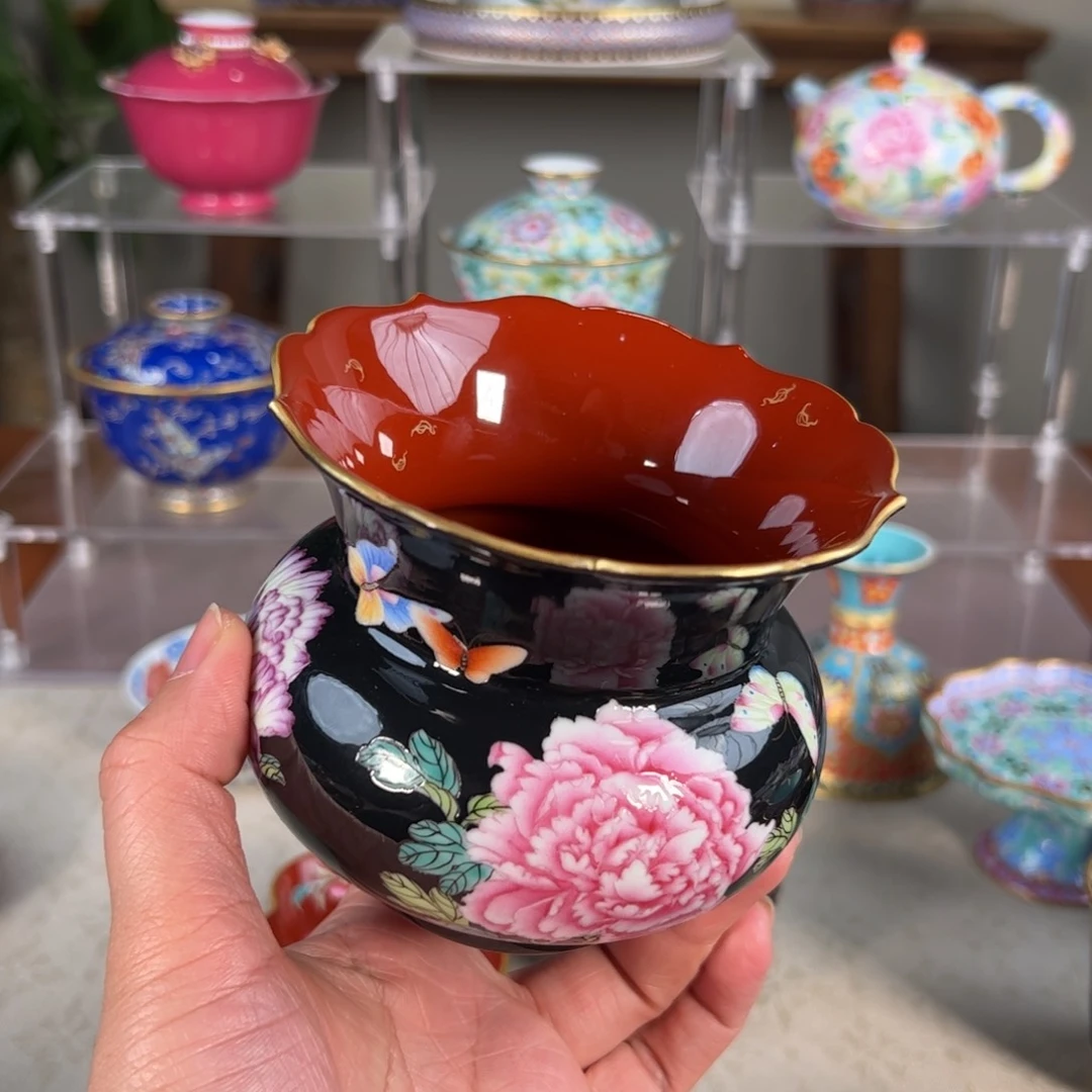 和纯手工手绘 高端茶器