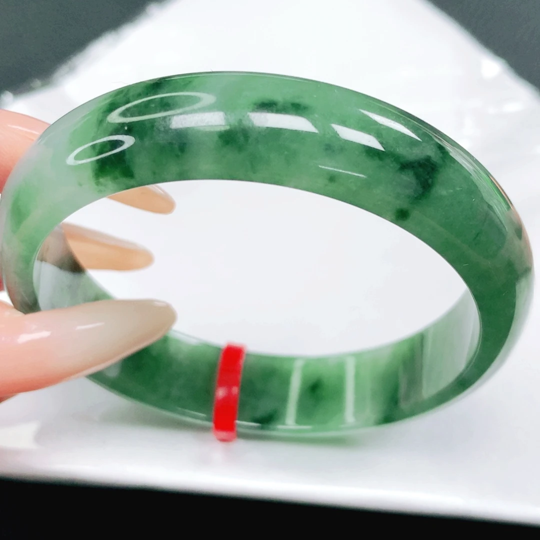 翡翠未镶嵌手镯58