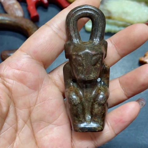 紫金钵盂菩提吊坠