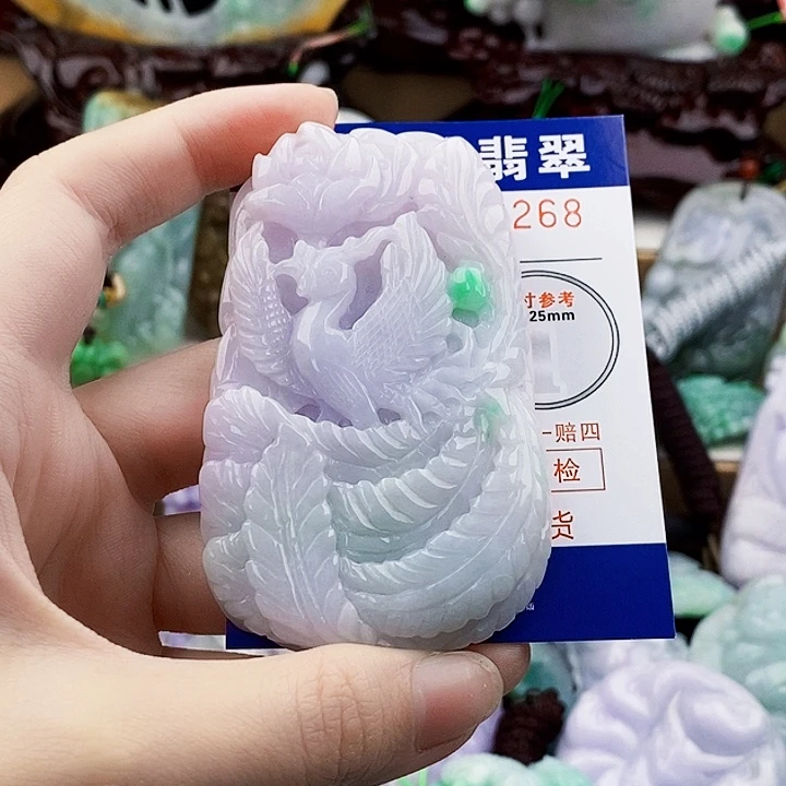 小***圆吊坠(不含链)未镶嵌翡翠