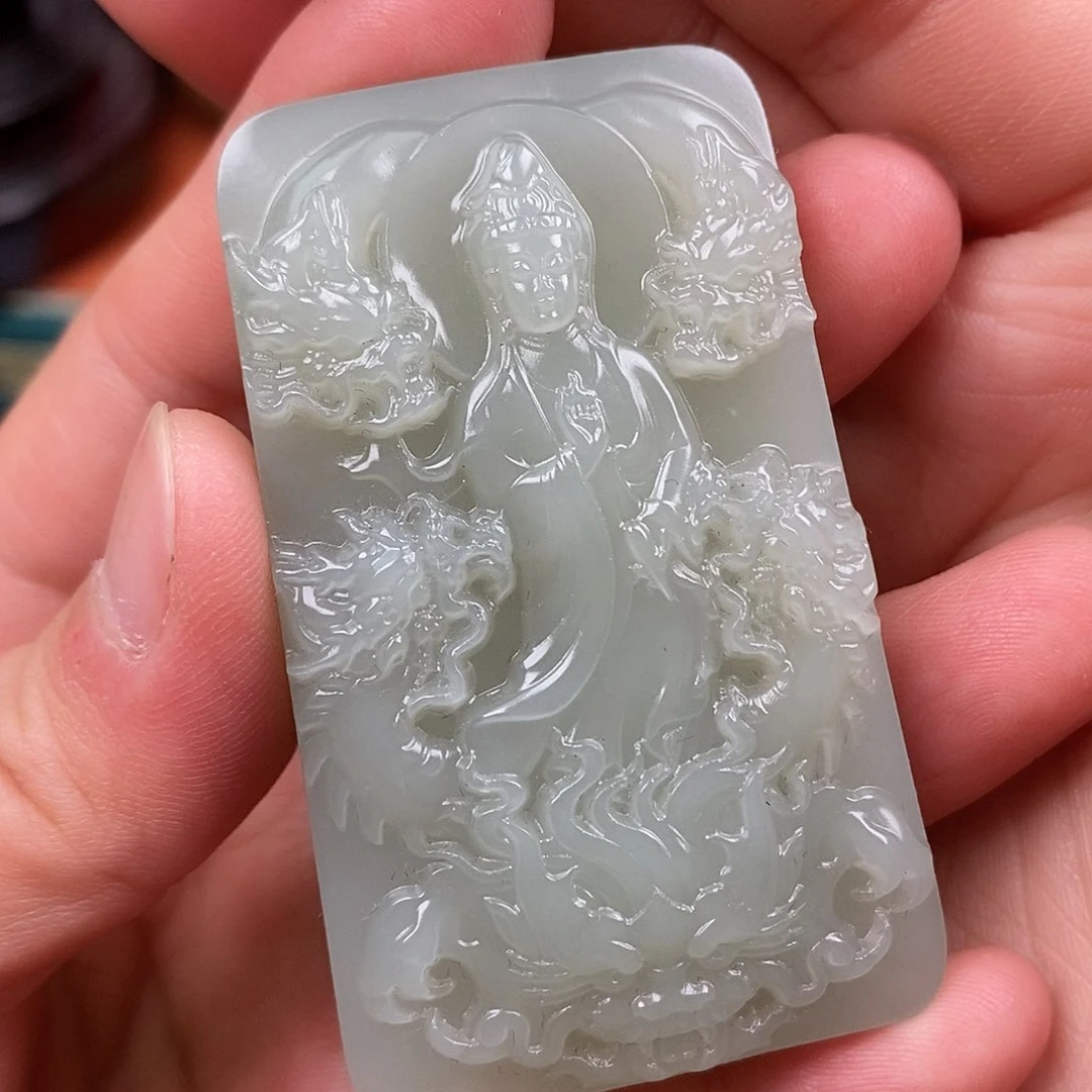 和田玉挂件未镶嵌