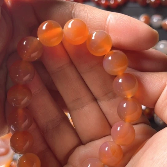 玛瑙/玉髓未镶嵌手链