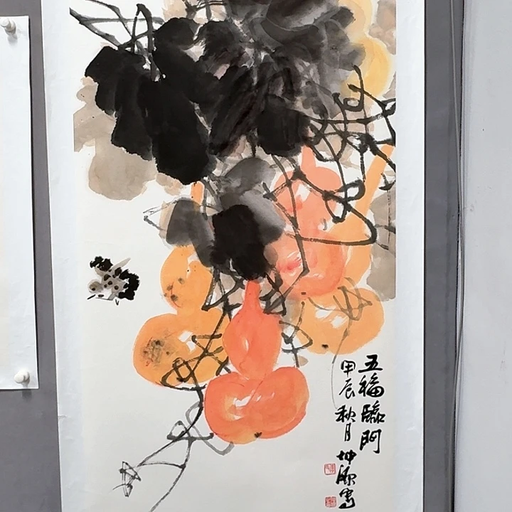 国画亲笔手绘放心去藏