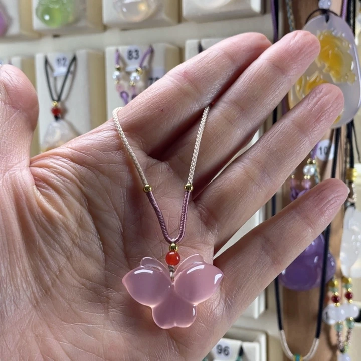 玛瑙/玉髓颈饰未镶嵌A***?