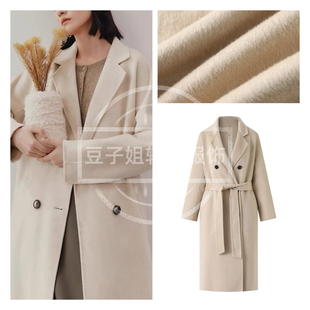 顺丰现货 100%骆驼绒 经典801休闲百搭Max高端长款双面骆驼绒大衣