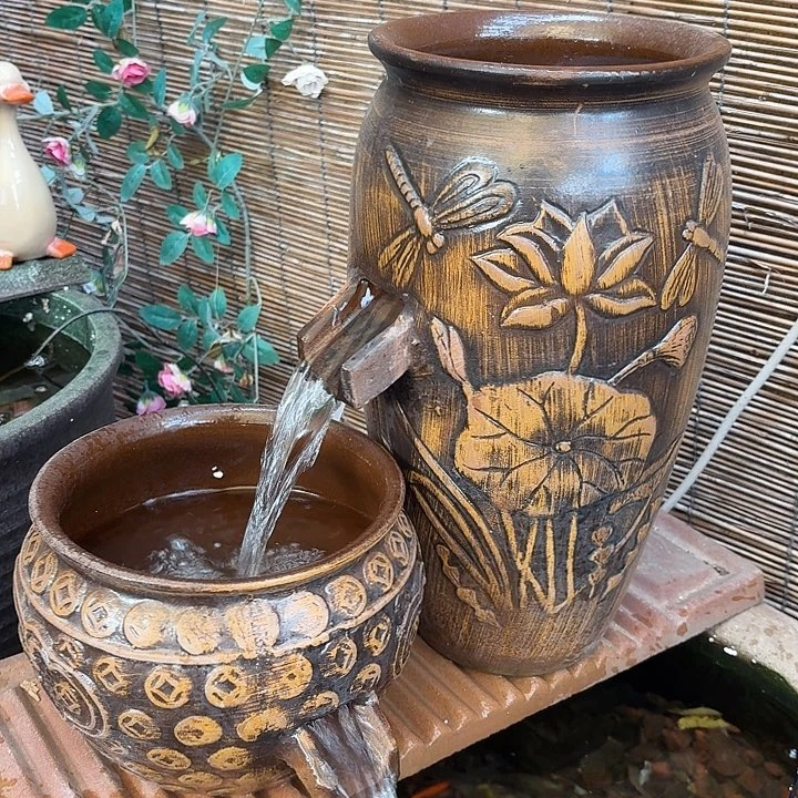 粗陶口径19/39，20/16➕15W水泵➕水管