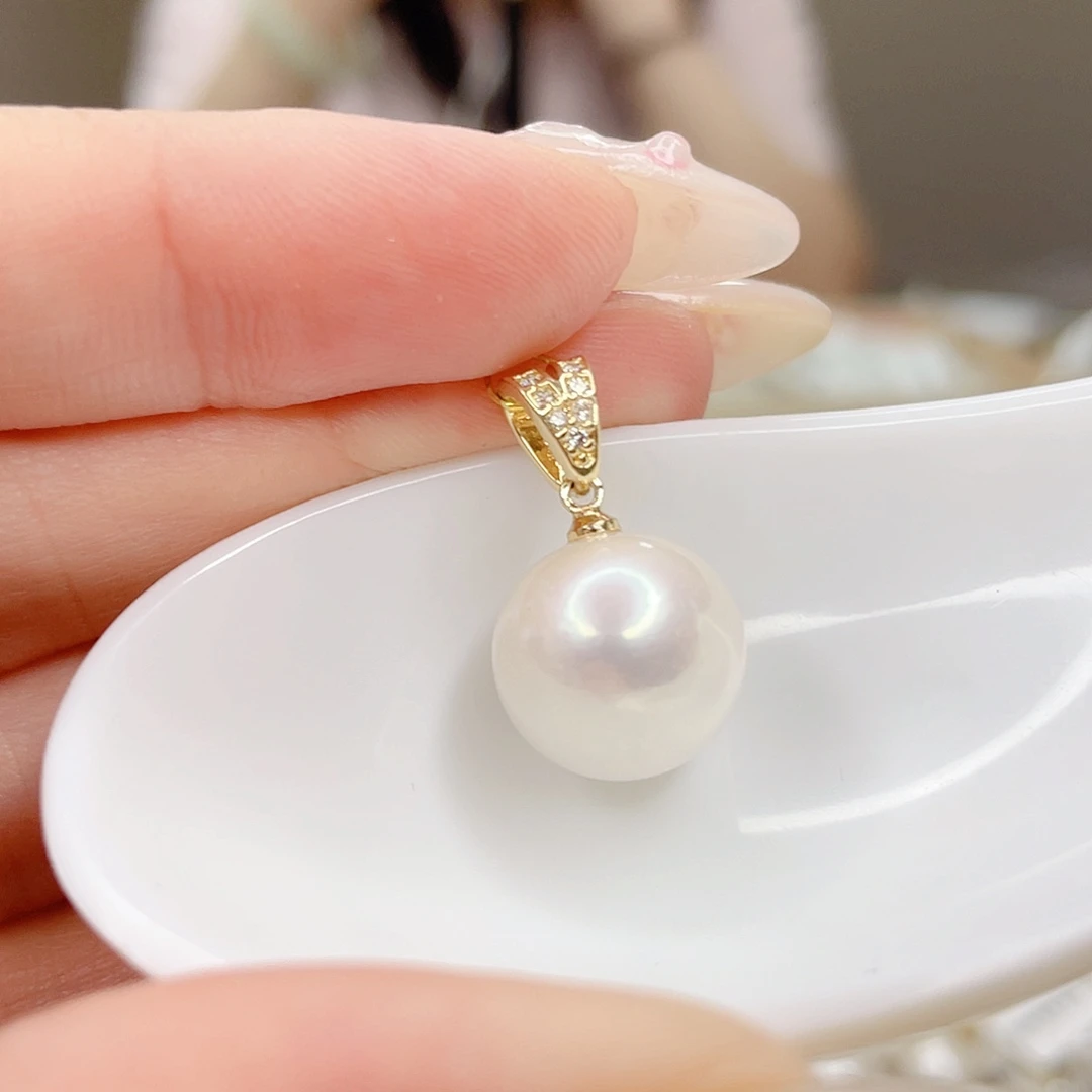 淡水珍珠合金吊坠(赠链)