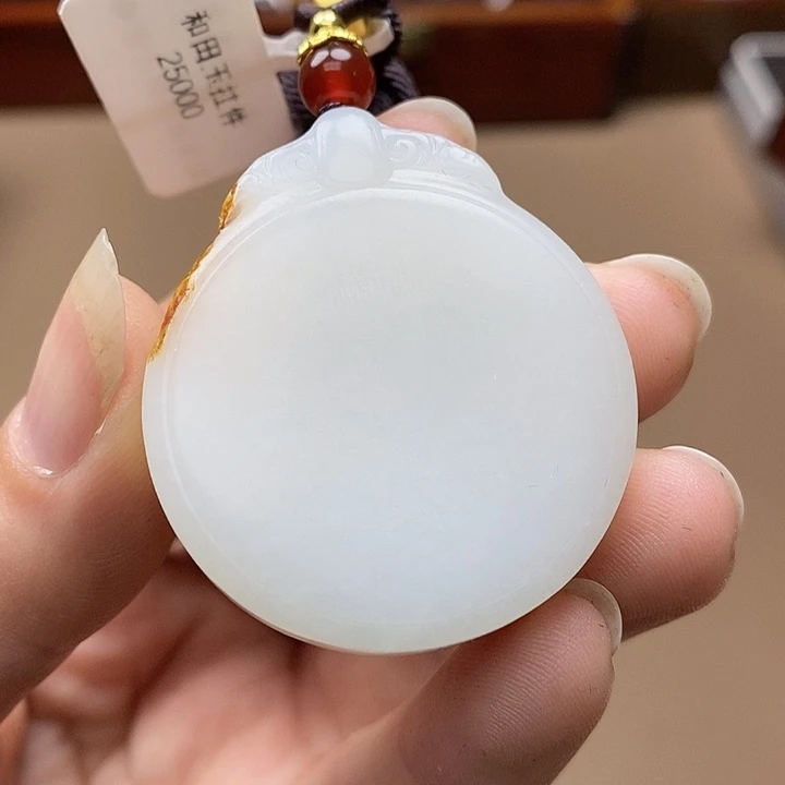 和田玉挂件未镶嵌F