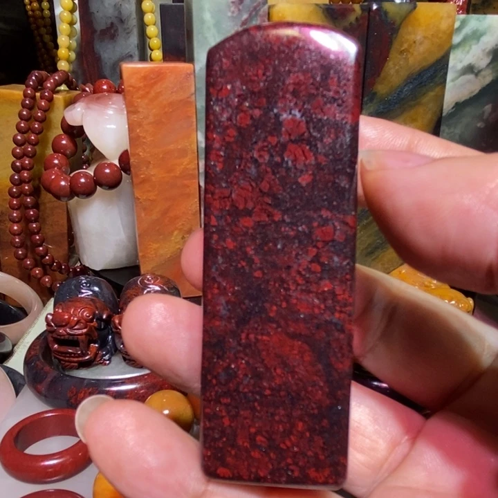 石英质玉印章刻字未镶嵌