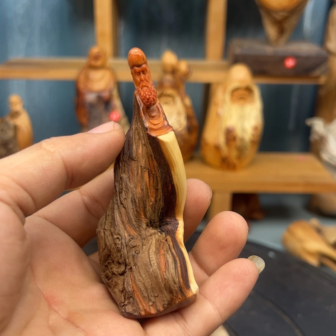 木༄****崖柏木摆件手把件