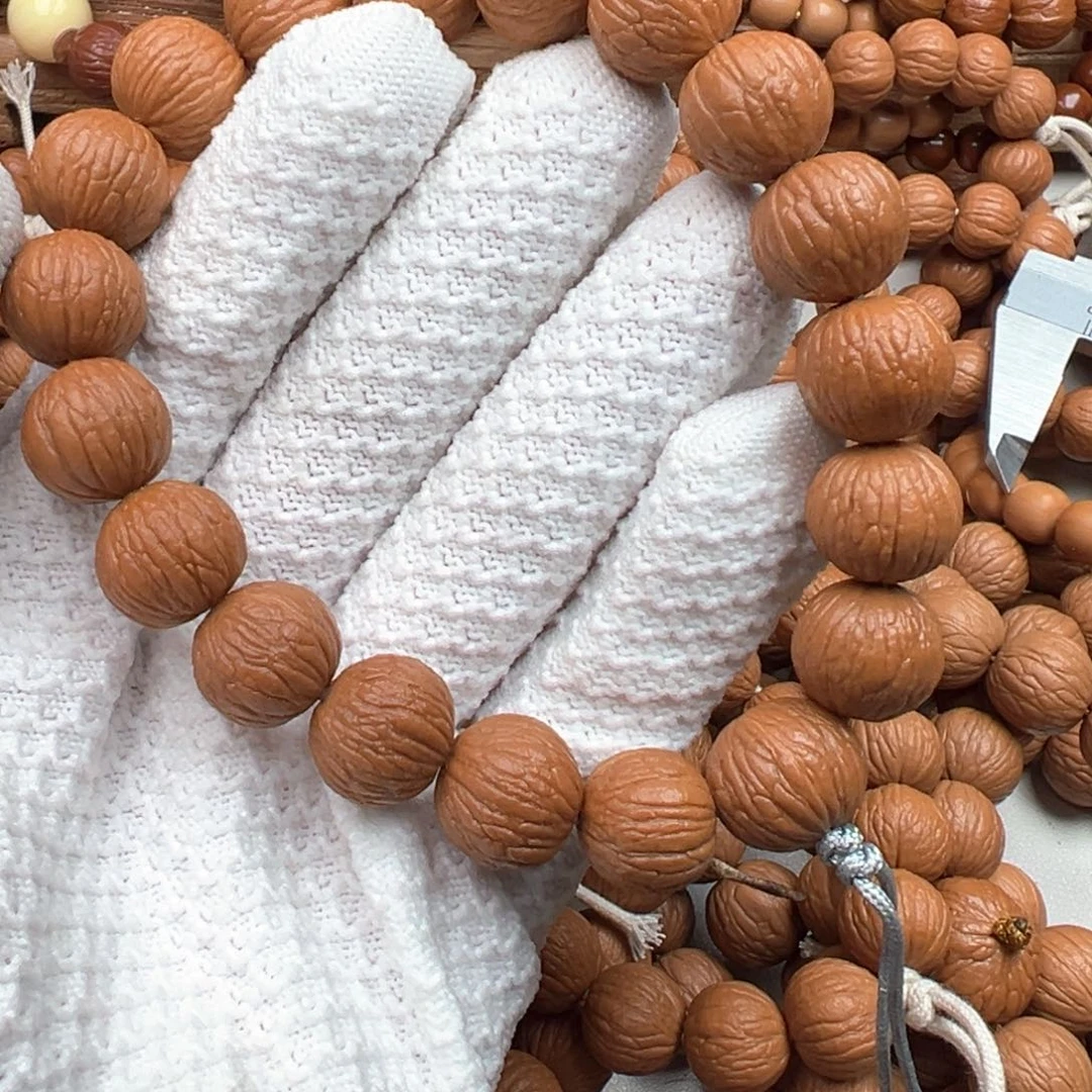 猴头核桃手串亮**饰f y