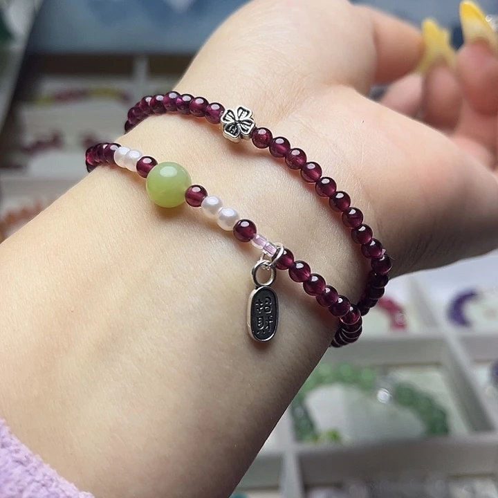 石榴石手链未镶嵌