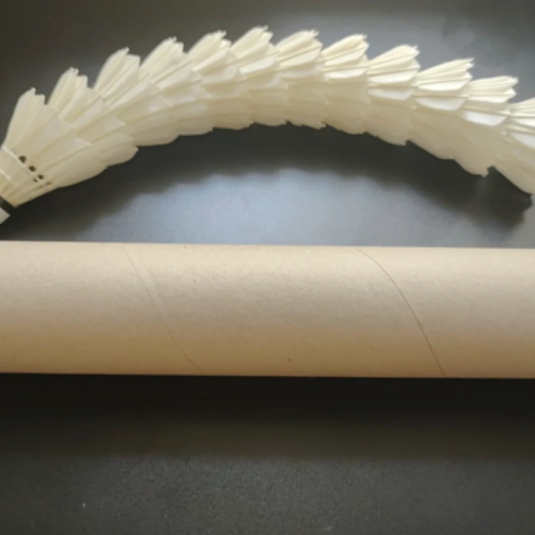 一级鹅拉直无标羽毛球飞行稳定耐打适合性