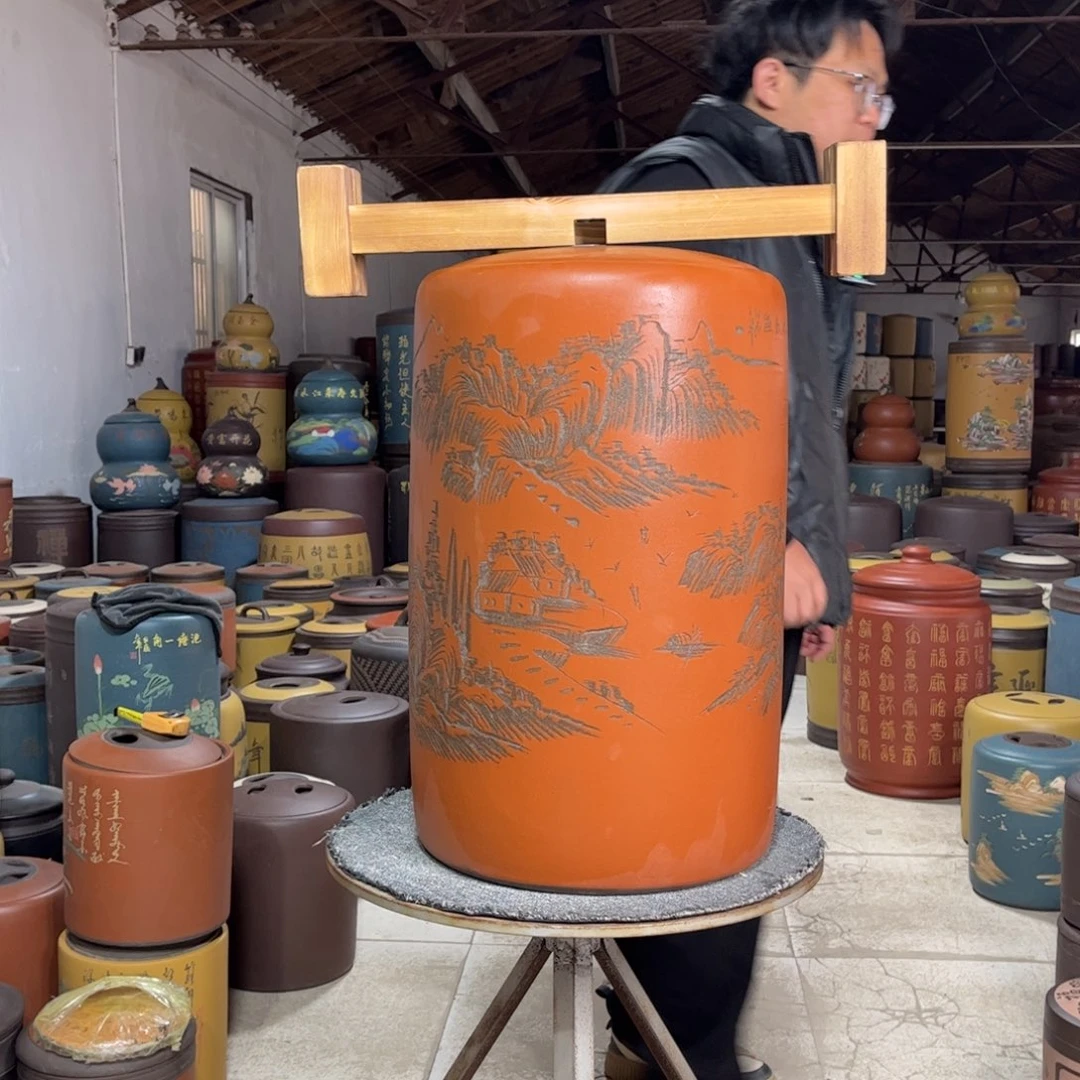 紫砂茶叶罐茶叶罐