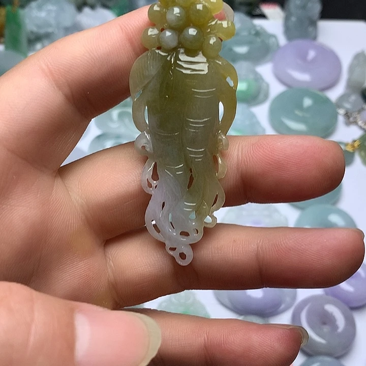 翡翠未镶嵌项圈天然翡翠