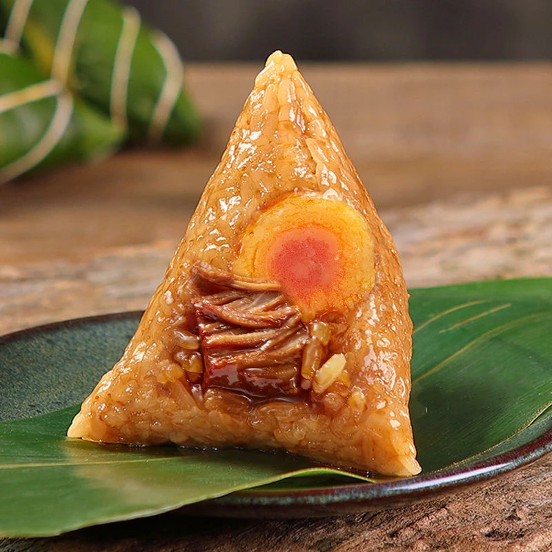 粽子特色端午传统瑶家手工腊肉花豆减水红米鲜肉糯米粽真空礼盒装