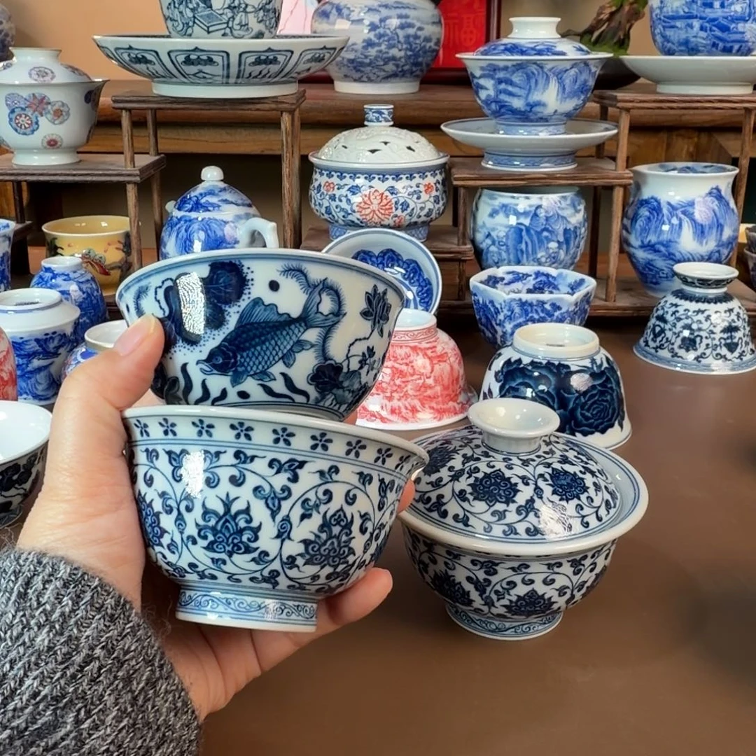 Z***H景德镇陶瓷手工手绘