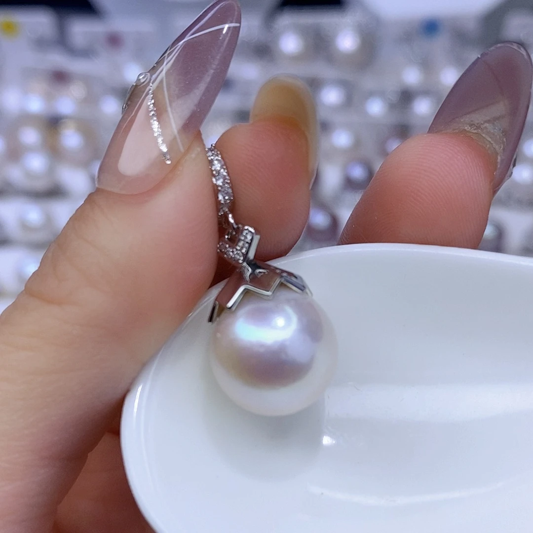 淡水珍珠合金颈饰