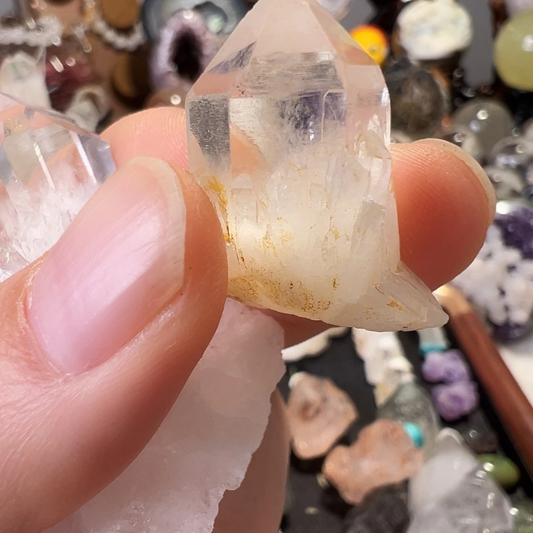 未镶嵌水晶珠宝半成品