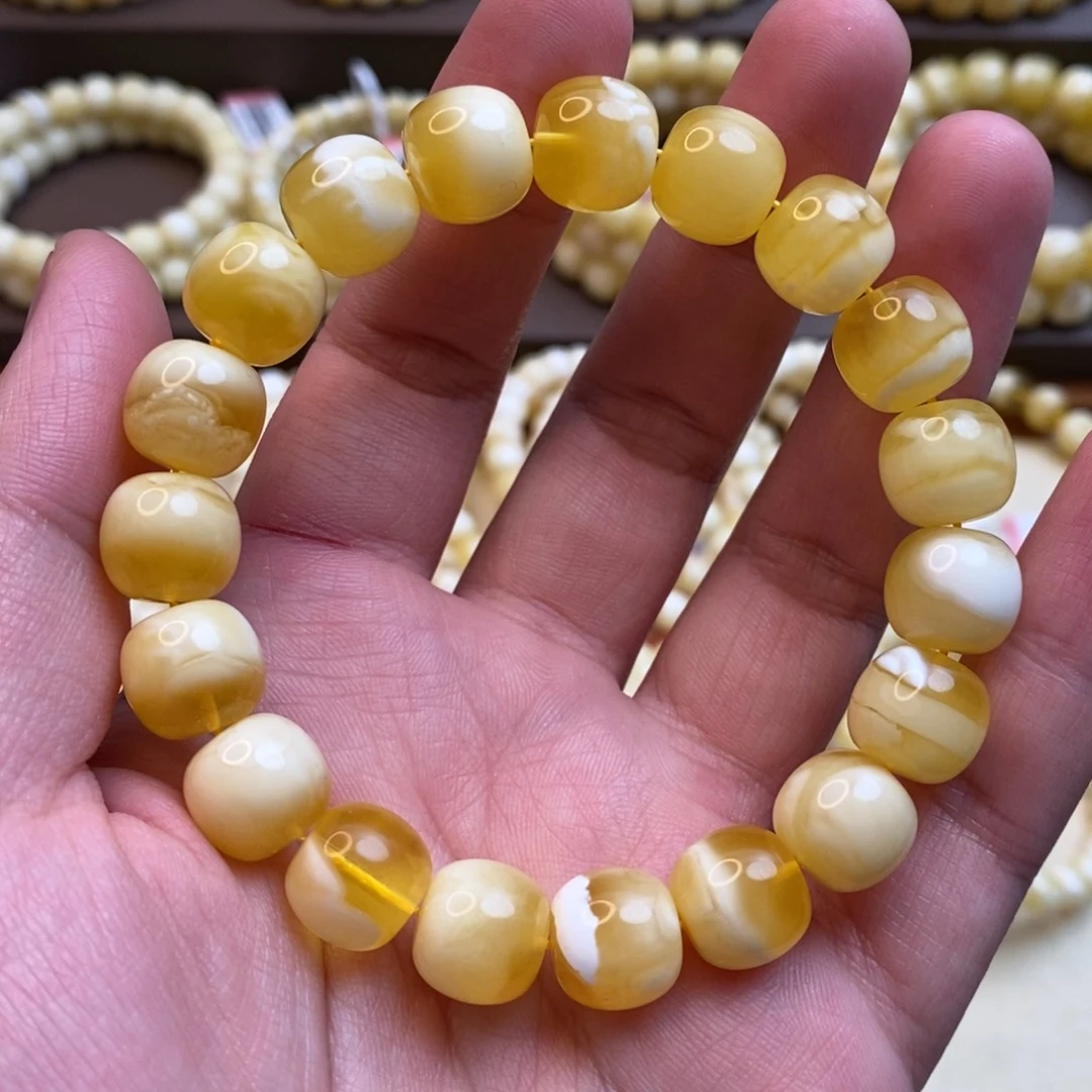 琥珀未镶嵌珠宝奇石12mm