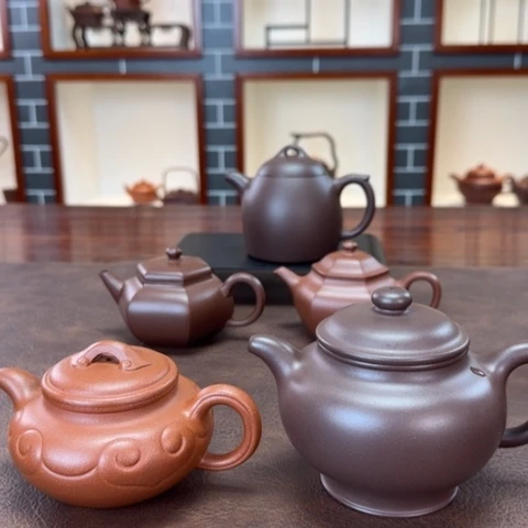 紫砂茶壶老****！掇只，仿古如意