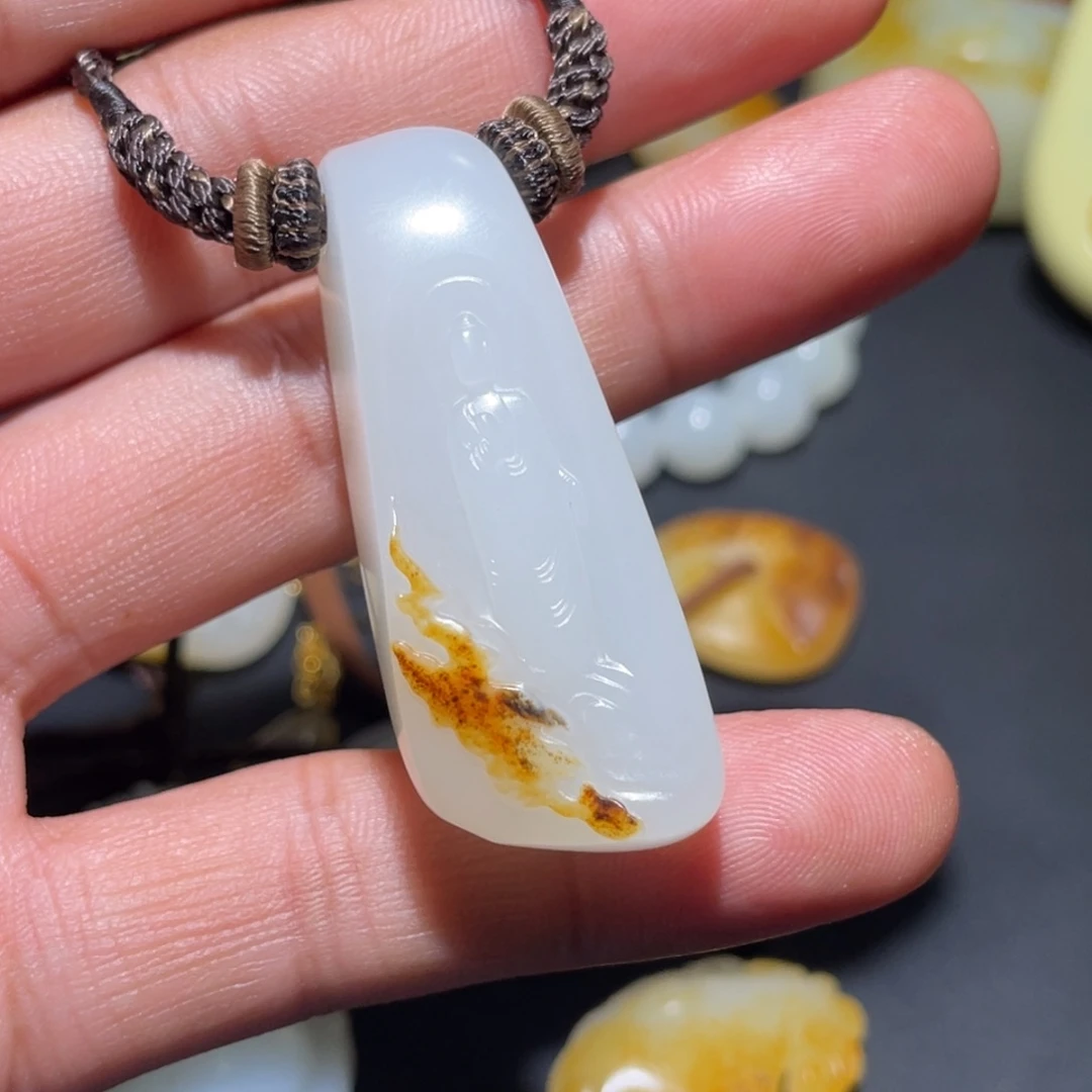 和田玉（白玉）未镶嵌颈饰