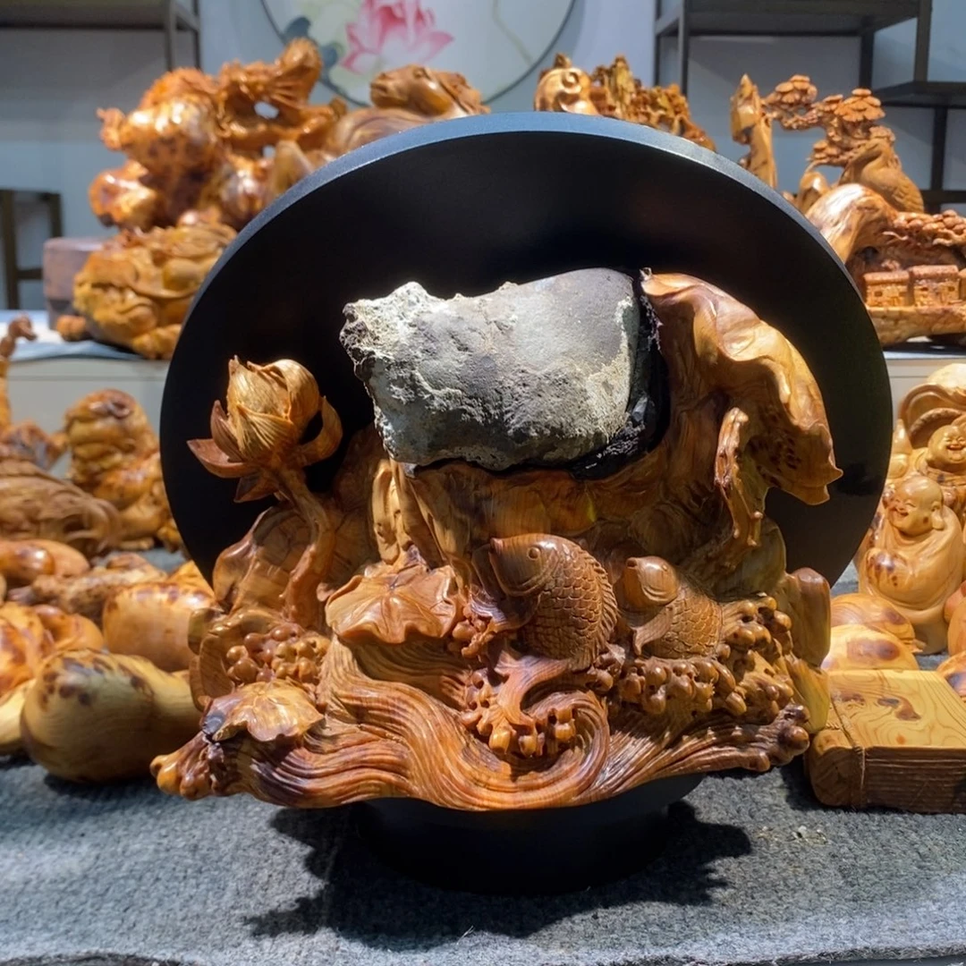 木崖柏工艺品摆件