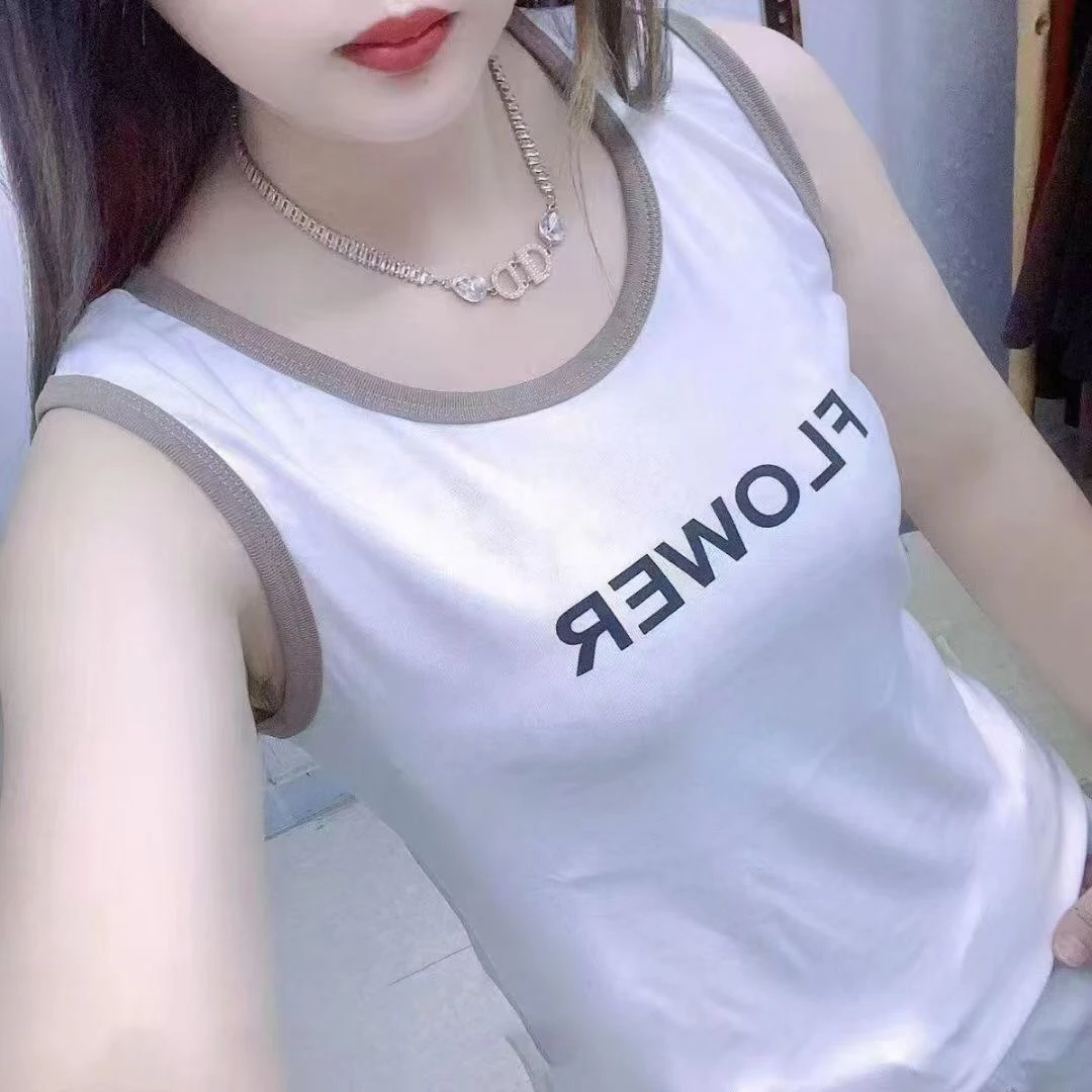圆领简约时尚休闲百搭夏季新款显瘦打底吊带宽松韩版女士背心吊带