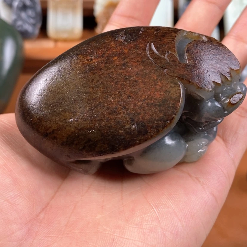 【闪购商品】未镶嵌和田玉把件老*