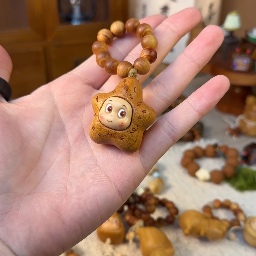 无事牌非洲檀香星星入手捻