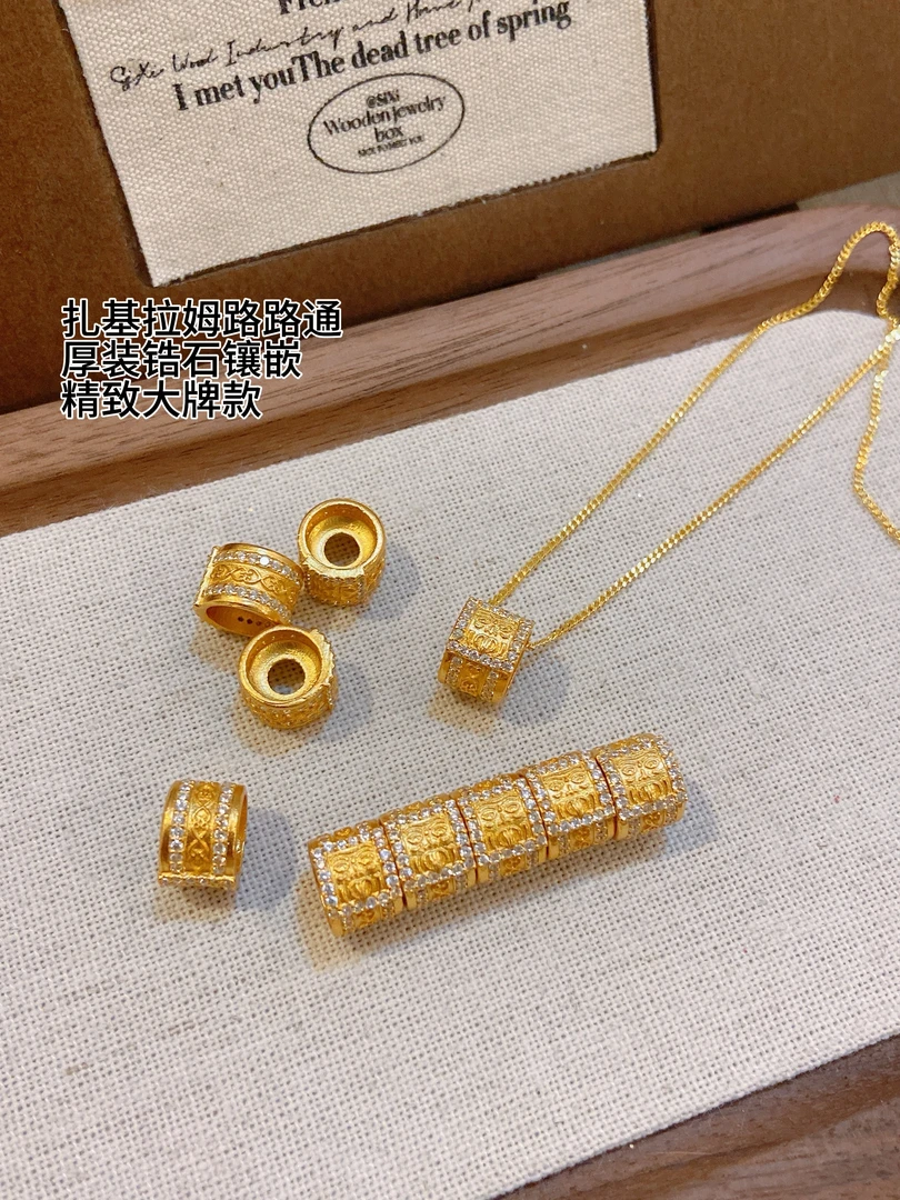 925银银制品 吊坠925银 A80 925银扎基拉姆路路通