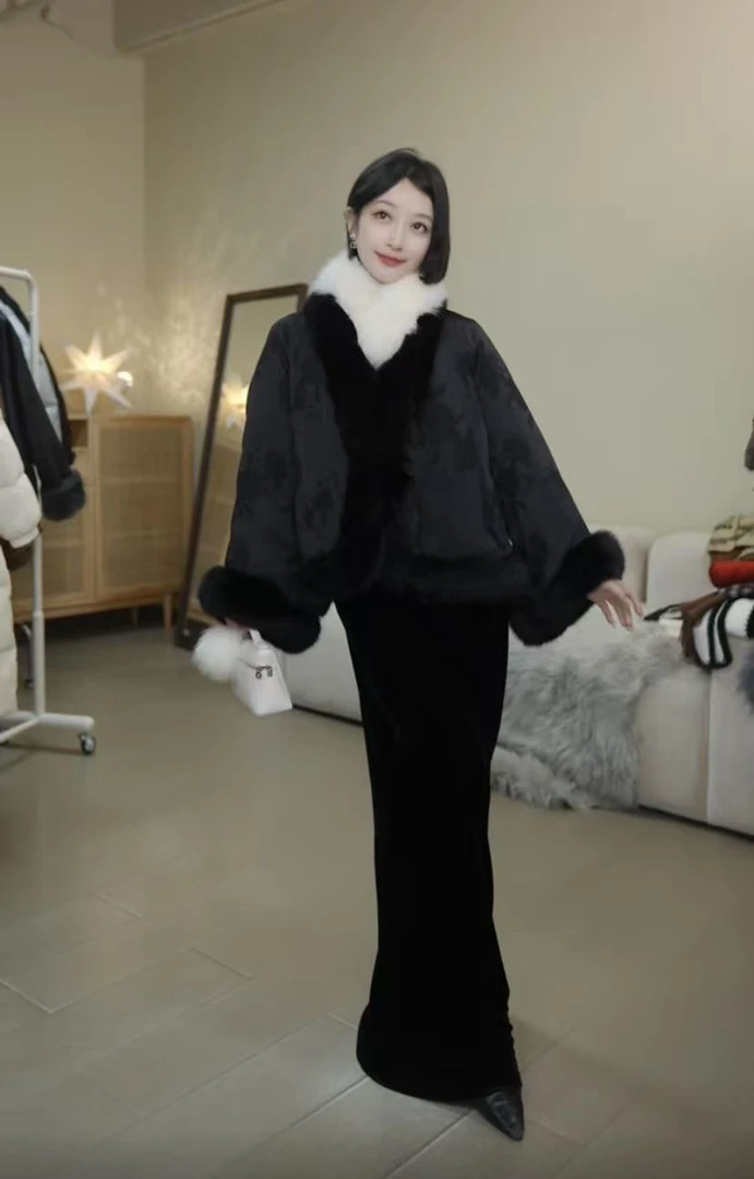 【BILU VTG】 刺绣外套保暖外套BL20251347