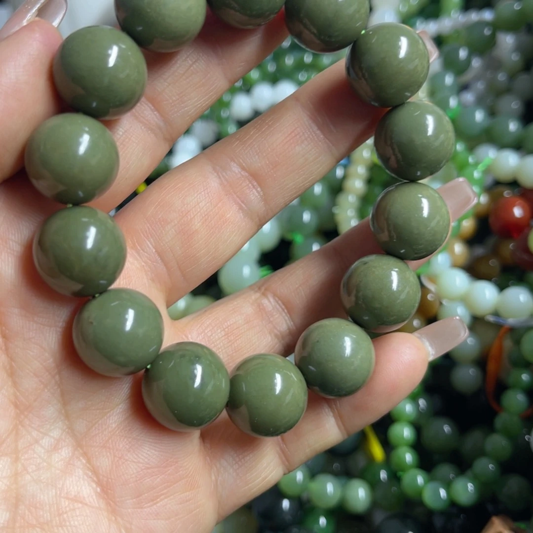 和田玉手链未镶嵌