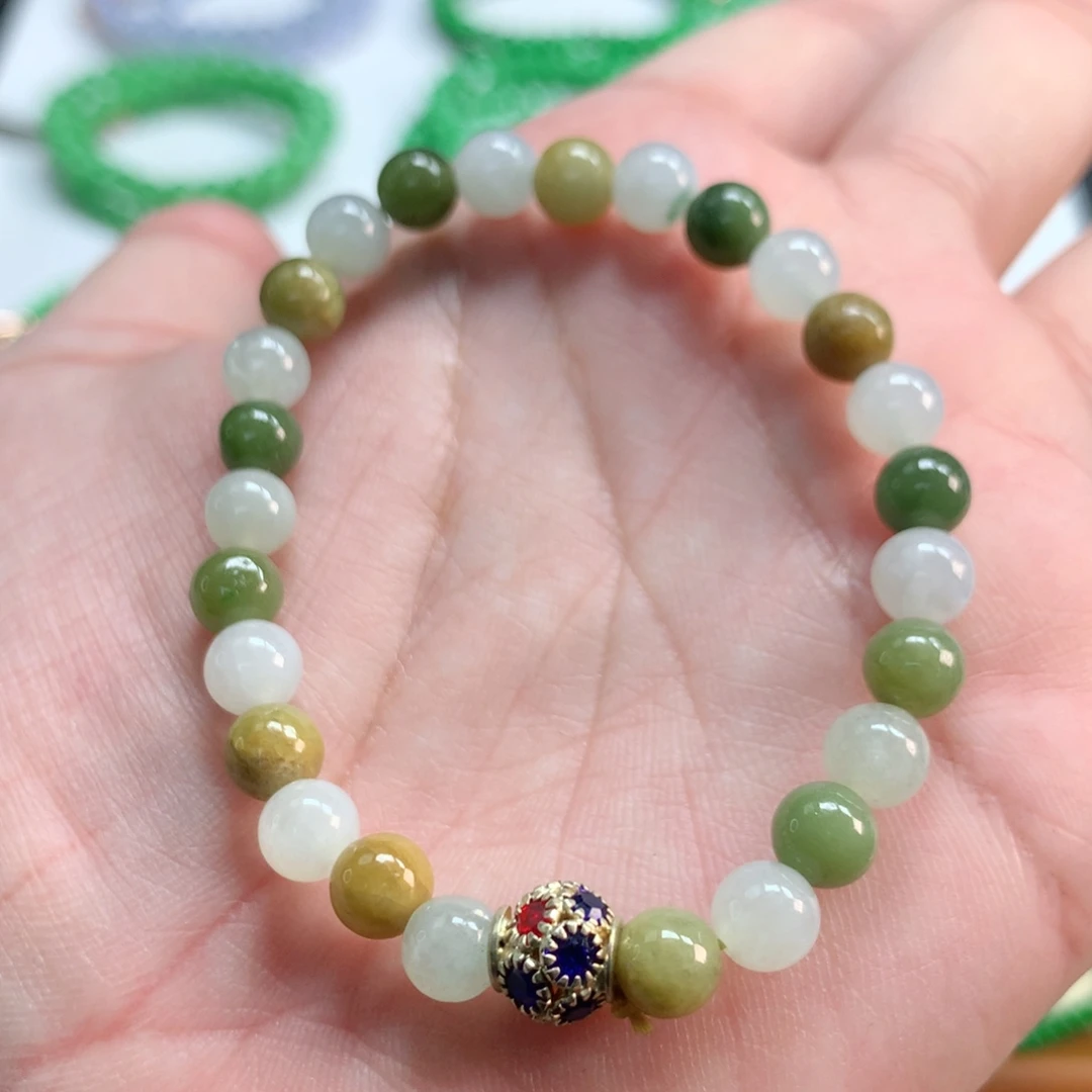 翡翠未镶嵌手链翡翠