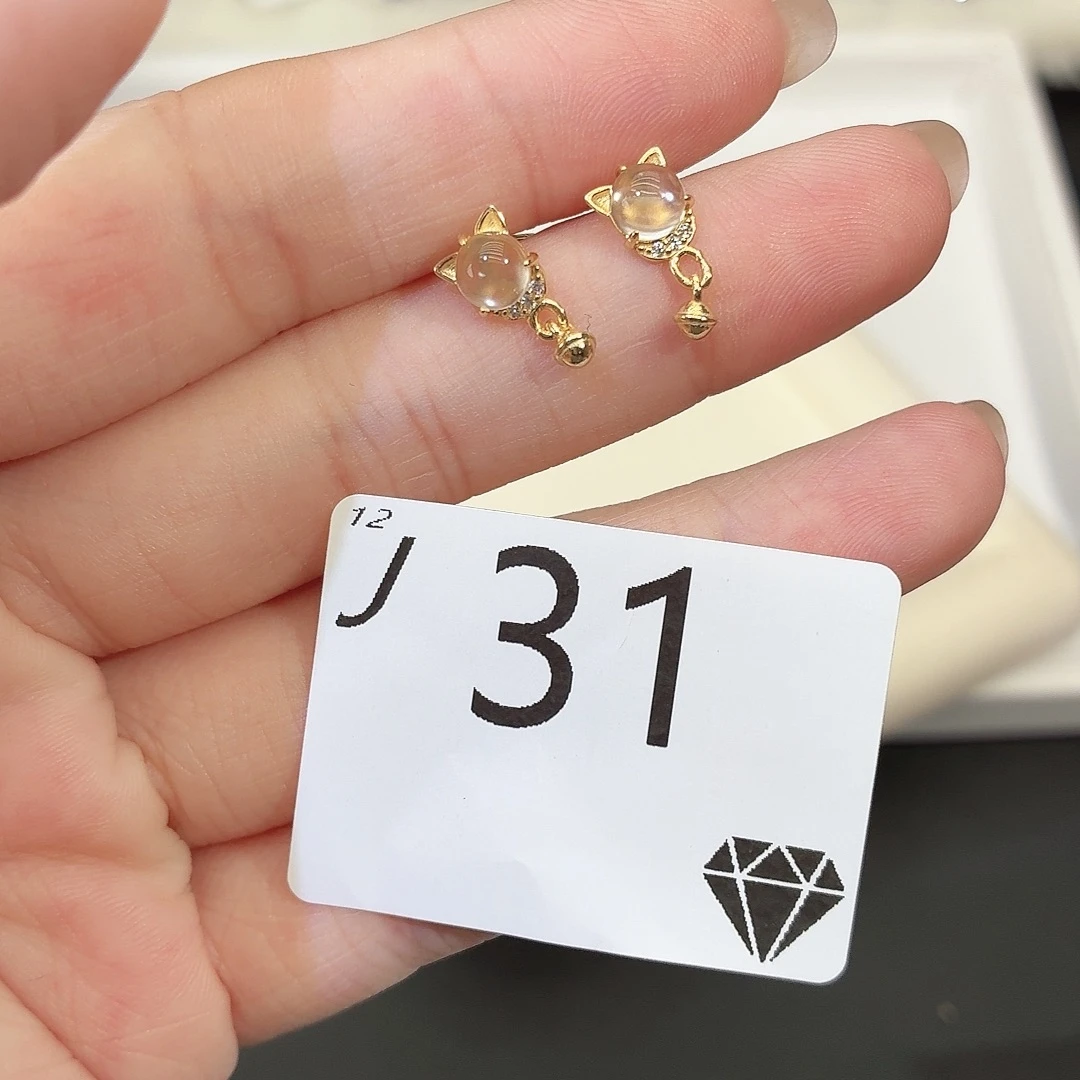 石英质玉银S925镶嵌珠宝奇石