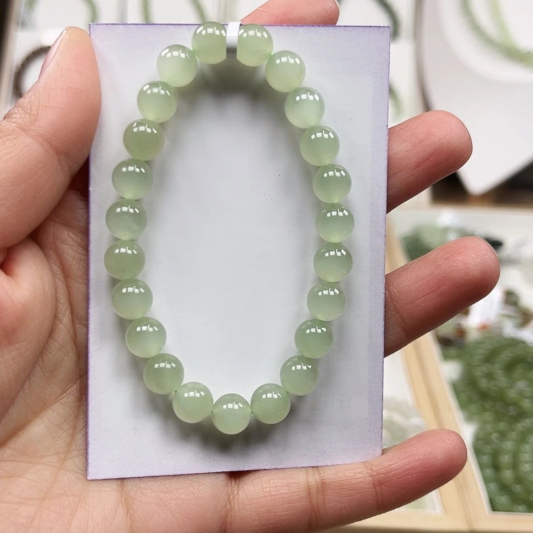 缒***梦和田玉未镶嵌手链