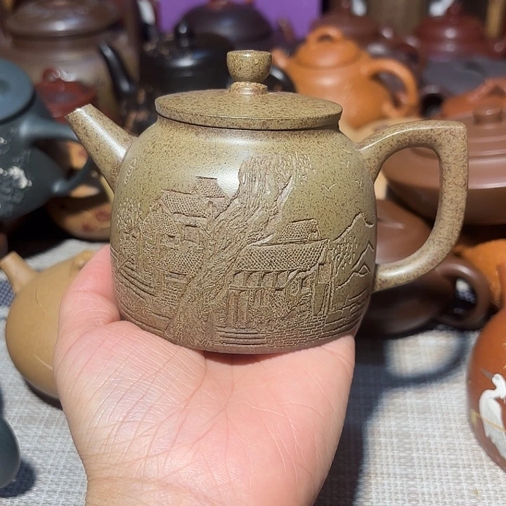 茶壶紫砂原矿宜兴紫砂200cc