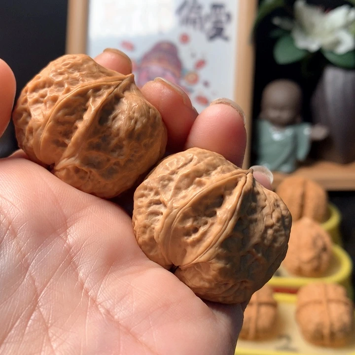 桃核把件清*吹文玩核桃