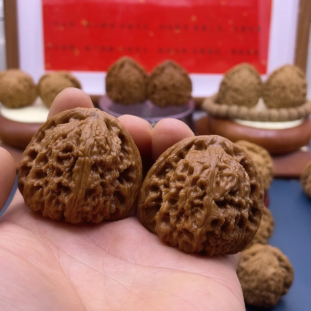 文玩核桃把件燥****～南将