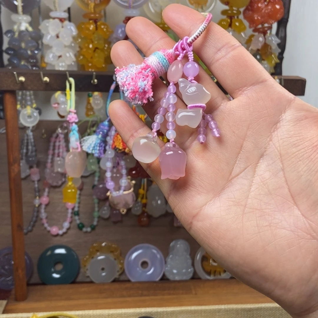新品一鹿有你钥匙扣