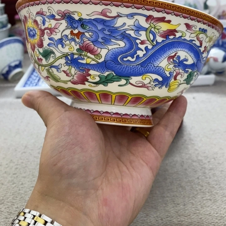 碗盘景德镇陶瓷厂生产的