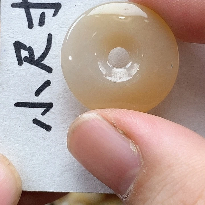颈饰未镶嵌硅化珊瑚（珊瑚玉）