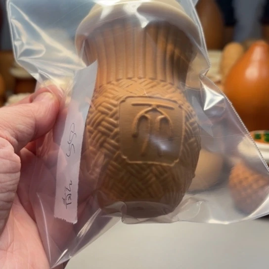 青***云有机玻璃葫芦摆件